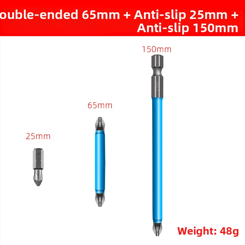 Σετ μπιτ με σταυροειδή κεφαλή και αντιολισθητική λειτουργία για οικιακή χρήση — κράμα ατσάλι