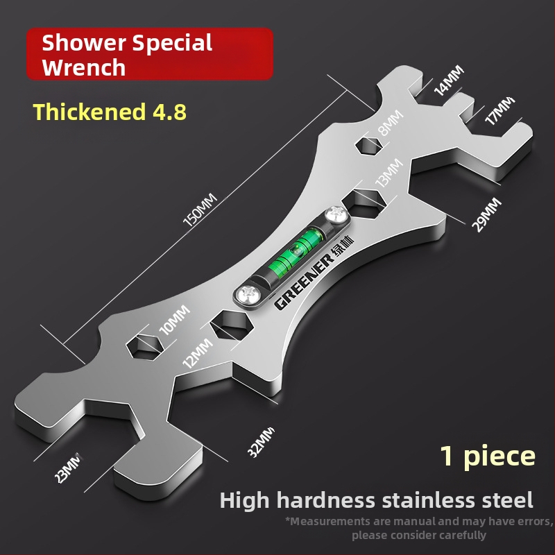 Greener πολυλειτουργικό κλειδί για μπάνιο και ντους – ανοξείδωτο ατσάλι