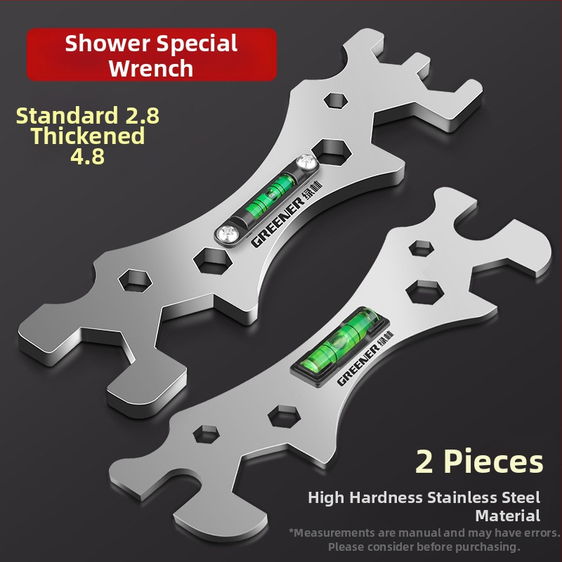 Greener πολυλειτουργικό κλειδί για μπάνιο και ντους – ανοξείδωτο ατσάλι