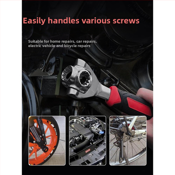 Οικιακός σετ 52 σε 1 για γωνιακά κλειδιά με περιστρεφόμενη κεφαλή – 8 σε 1