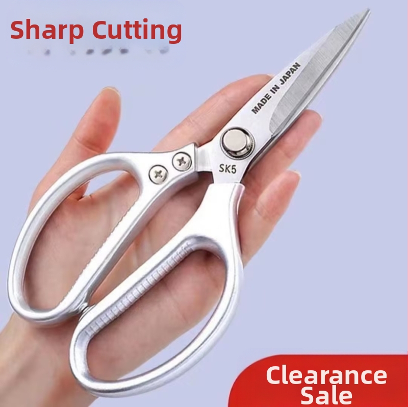 Virtuvės žirklės, tvirtos nerūdijančio plieno, kaulų pjaustymui, daugiafunkcinės namų žirklės