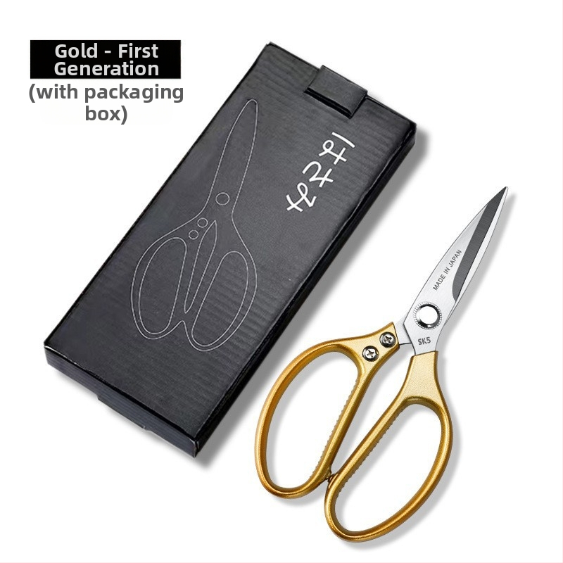 Virtuvės žirklės, tvirtos nerūdijančio plieno, kaulų pjaustymui, daugiafunkcinės namų žirklės