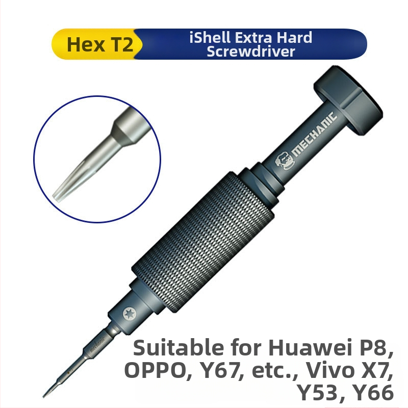 Repair Man Μαγνητικό σετ κατσαβιδιών για επισκευές κινητών τηλεφώνων, από ανθρακούχο χάλυβα, με κεφαλή σταυροειδή, για αποσυναρμολόγηση του πίσω καλύμματος iPhone