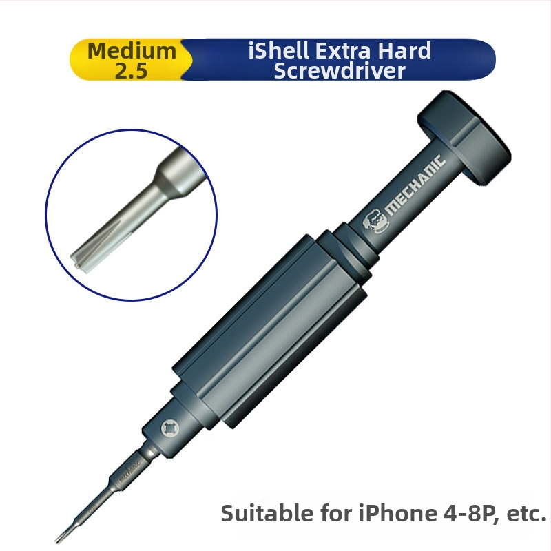 Repair Man Μαγνητικό σετ κατσαβιδιών για επισκευές κινητών τηλεφώνων, από ανθρακούχο χάλυβα, με κεφαλή σταυροειδή, για αποσυναρμολόγηση του πίσω καλύμματος iPhone