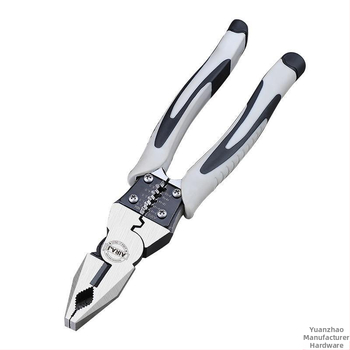 Pramoninės klasės žnyplės elektrikams, daugiafunkcinės su ilgu nosimi