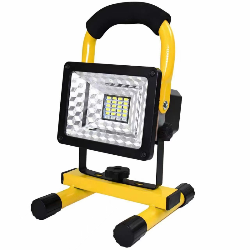 Φως έκτακτης ανάγκης για κατασκήνωση με αναδιπλούμενο σχέδιο σακιδίου, 50-300W, 48 LED, IP54