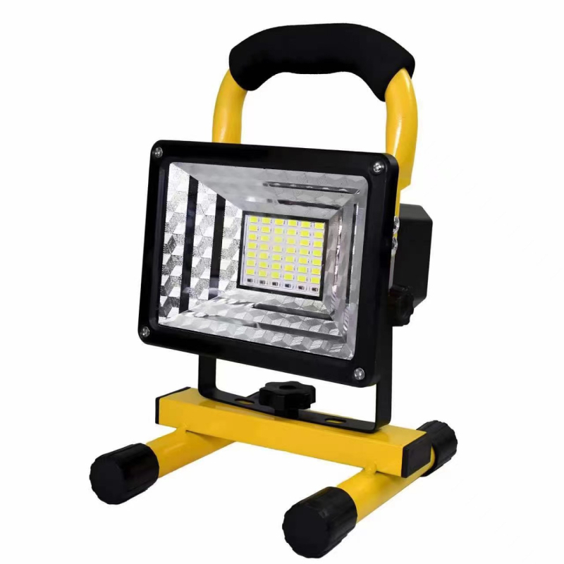 Φως έκτακτης ανάγκης για κατασκήνωση με αναδιπλούμενο σχέδιο σακιδίου, 50-300W, 48 LED, IP54