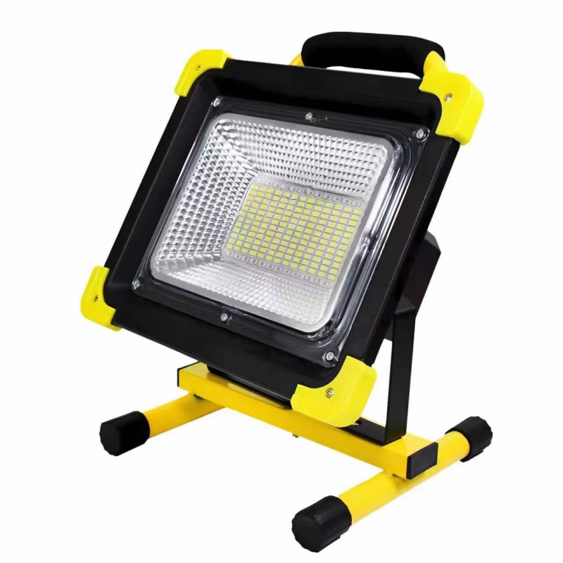 Φως έκτακτης ανάγκης για κατασκήνωση με αναδιπλούμενο σχέδιο σακιδίου, 50-300W, 48 LED, IP54