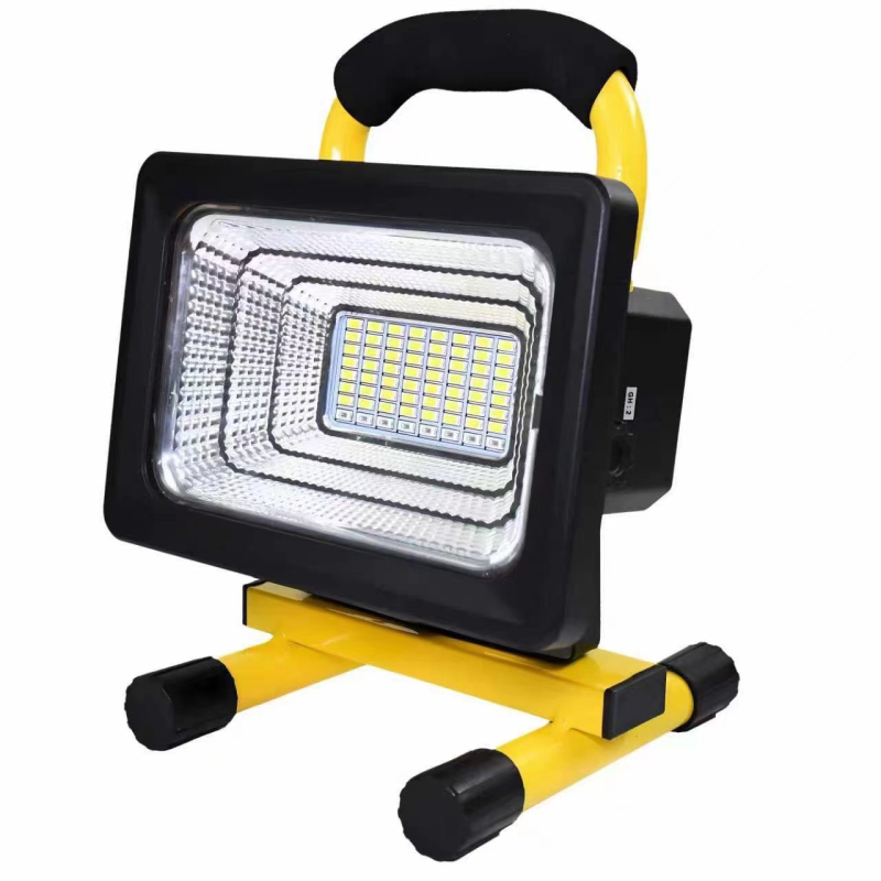 Φως έκτακτης ανάγκης για κατασκήνωση με αναδιπλούμενο σχέδιο σακιδίου, 50-300W, 48 LED, IP54