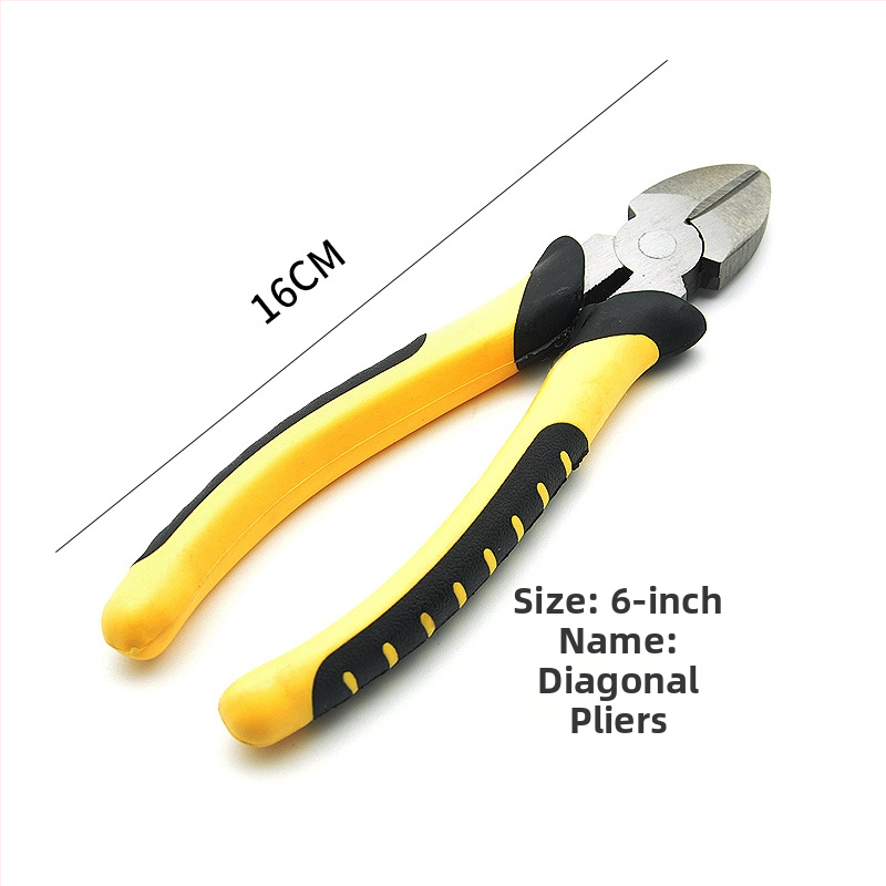 Pramonės lygio replės rinkinys: adatos nosies replės, kampinės replės, aukšta kietumas; svoris 0,7, pjovimo skersmuo 4, žandikaulių ilgis 85, forma: aštrus nasas