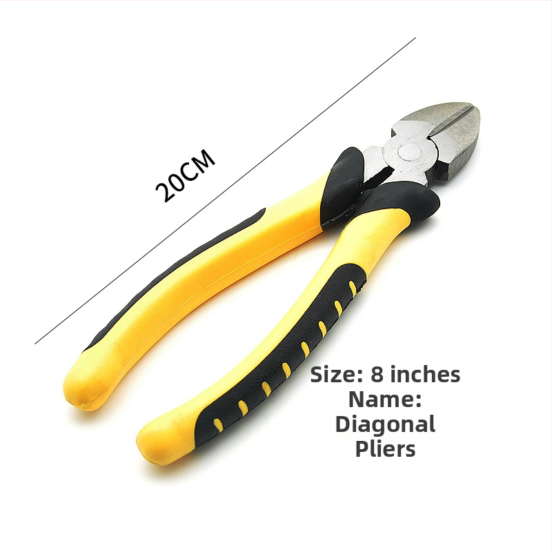 Pramonės lygio replės rinkinys: adatos nosies replės, kampinės replės, aukšta kietumas; svoris 0,7, pjovimo skersmuo 4, žandikaulių ilgis 85, forma: aštrus nasas