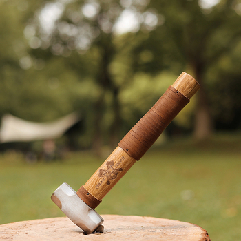 Πέτρινο σφυρί με ξύλινο κοντάρι, κεφαλή από χάλυβα υψηλού περιεκτικότητας σε άνθρακα, ανθεκτικό σε εκρήξεις και κραδασμούς.