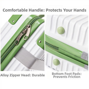 Θήκη καλλυντικών, συμπαγής και καθολική για άνδρες και γυναίκες, με κλείσιμο με φερμουάρ, ABS υλικό, υπερ-ελαφριά και κατάλληλη για αποθήκευση