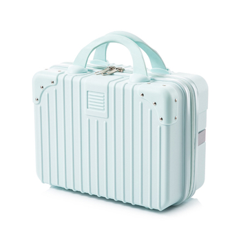Θήκη καλλυντικών, συμπαγής και καθολική για άνδρες και γυναίκες, με κλείσιμο με φερμουάρ, ABS υλικό, υπερ-ελαφριά και κατάλληλη για αποθήκευση