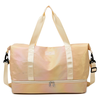 Τσάντα ταξιδιού για κοντινά ταξίδια – χωρητικότητα 36–55 λίτρα, ύφασμα Oxford, αναπνεύσιμη, αδιάβροχη, με δυνατότητα επέκτασης, γεωμετρικό σχέδιο, αστικός στυλ