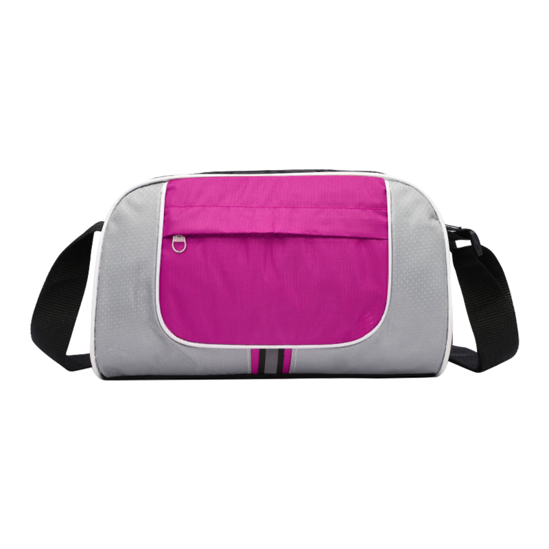 Geantă de călătorie – volum 36–55 L, material Oxford, respirabilă, impermeabilă, extensibilă, model geometric, stil urban