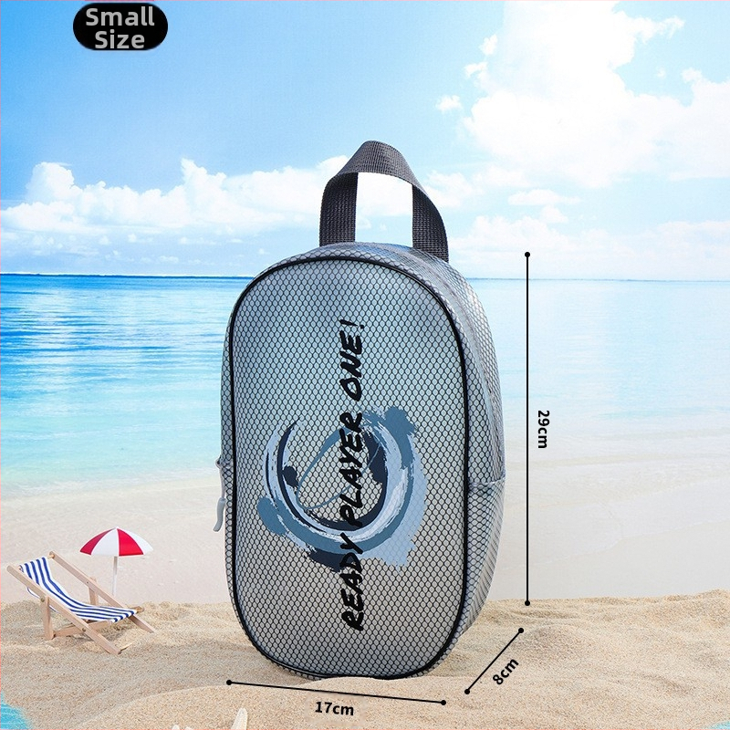 Geantă portabilă pentru baie și înot, cu compartiment uscat-umed, impermeabilă, capacitate mare, multifuncțională