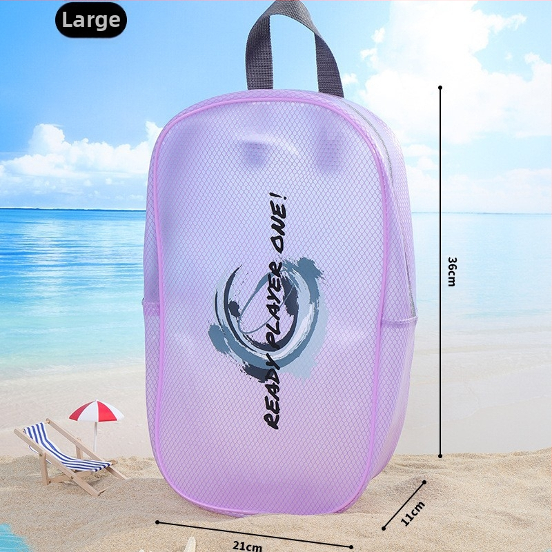 Geantă portabilă pentru baie și înot, cu compartiment uscat-umed, impermeabilă, capacitate mare, multifuncțională