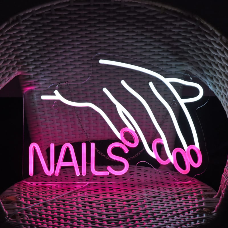 LED neonska svjetlost Neon 02 - podesiva dekorativna zidna svjetiljka 220V