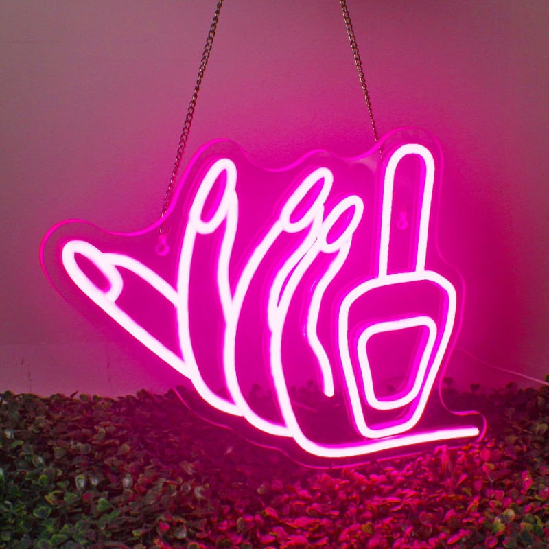 LED neonska svjetlost Neon 02 - podesiva dekorativna zidna svjetiljka 220V