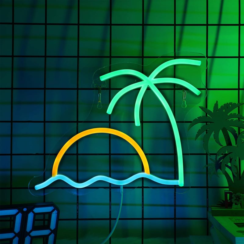 LED neonska svjetlost Neon 02 - podesiva dekorativna zidna svjetiljka 220V