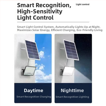 Ηλιακό φως με μοτίβο αστέρων IP67, 50W, 6V, Τηλεχειριστήριο, 6–12 ώρες λειτουργίας