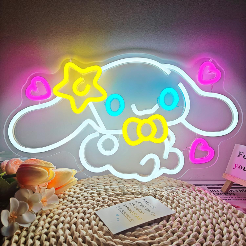 LED neonska stil svjetiljka na akrilnoj ploči (Neon 02), 2000 lm, s mogućnošću prilagodbe jačine, ≤36V, IP43, unutarnja i vanjska dekoracija