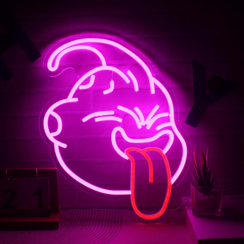LED neonska stil svjetiljka na akrilnoj ploči (Neon 02), 2000 lm, s mogućnošću prilagodbe jačine, ≤36V, IP43, unutarnja i vanjska dekoracija