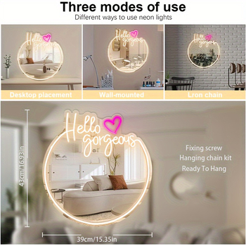 LED неонова лампа, регулируема декоративна лампа с образ на персонаж, акрилова LED фигура, база E14, димируема, до 36V, живот 50000 ч, за интериор