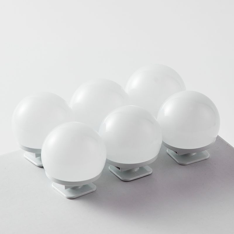 Огледална лампа за грим с LED осветление, преносима за бюро за грим, напрежение ≤36V, бутонен превключвател, CE сертифициран, модел 1-100