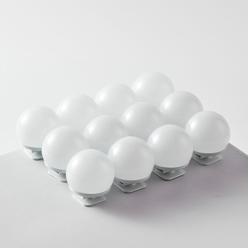 Огледална лампа за грим с LED осветление, преносима за бюро за грим, напрежение ≤36V, бутонен превключвател, CE сертифициран, модел 1-100