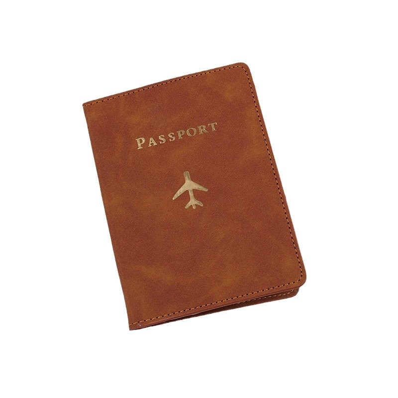 Θήκη Διαβατηρίου PU για έγγραφα - αδιάβροχη, σχέδιο με γράμματα, αστικό στυλ, επένδυση PU