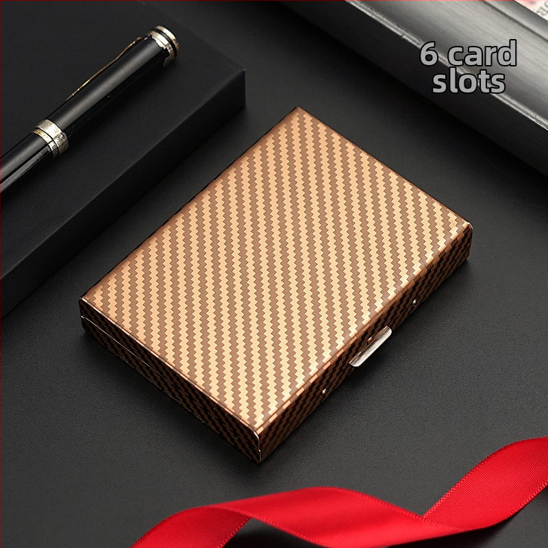 Roostevabast terasest kaardikandja juhiluba, pangakaart, isikutunnistus ja liikmekaart — vargusevastane kaitse, demagnetiseerimise vastane, ultra kerge, PU vooder, universaalne