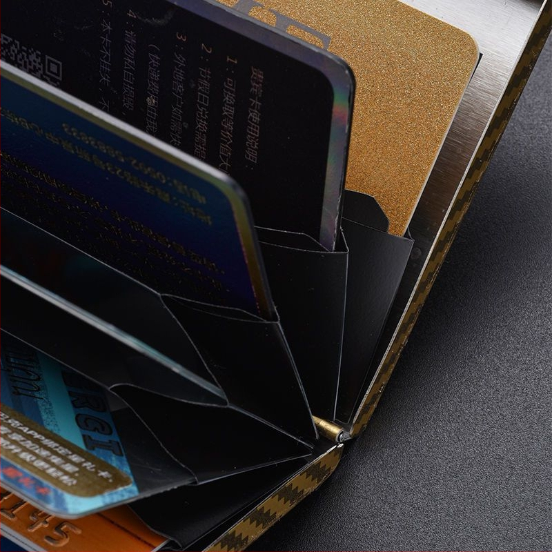 Καρτοθήκη από ανοξείδωτο ατσάλι - Αντιμαγνητικό, Unisex, Επιχειρηματικό στυλ