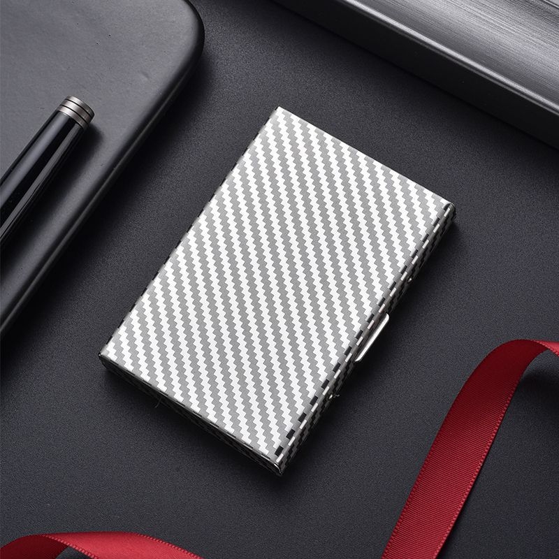 Καρτοθήκη από ανοξείδωτο ατσάλι - Αντιμαγνητικό, Unisex, Επιχειρηματικό στυλ