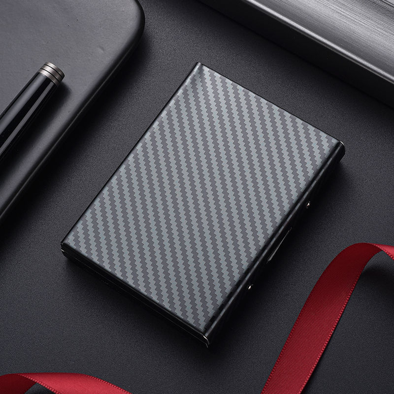 Καρτοθήκη από ανοξείδωτο ατσάλι - Αντιμαγνητικό, Unisex, Επιχειρηματικό στυλ