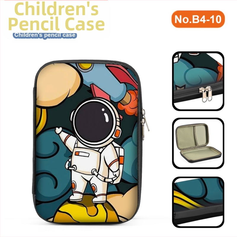 Δερμάτινο θήκη μολυβιών B4-1, Μεγάλη χωρητικότητα, Εκτύπωση λογοτύπου κατ’ παραγγελία, OPP συσκευασία, 144 τεμάχια (2 εσωτερικά κουτιά)