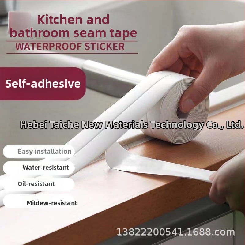 Ταινία PVC για κουζίνα και μπάνιο, αδιάβροχη, κατά της μούχλας και της ρύπανσης, μοντέρνο μινιμαλιστικό στυλ