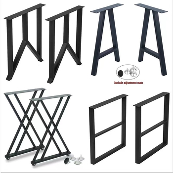 Metallist lauajalad – Xinpei, metallist jalad kirjutuslaudadele ja söögilauale, kaasaegne minimalistlik stiil, värvitud viimistlus