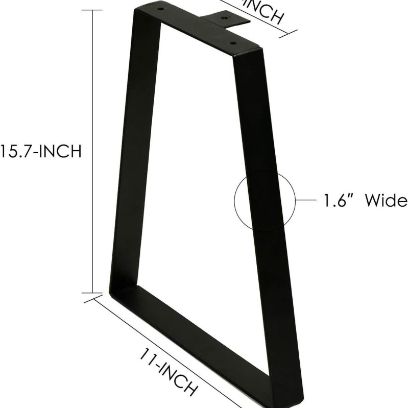 Metallist lauajalad – Xinpei, metallist jalad kirjutuslaudadele ja söögilauale, kaasaegne minimalistlik stiil, värvitud viimistlus
