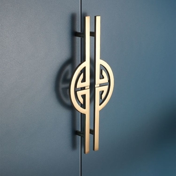 Λαβές για ντουλάπες και ντουλάπια, Νέος Κινέζικος Στυλ, Κράμα Ψευδάργύρου, Ηλεκτροπλατίωση, Μοντέλο 1533