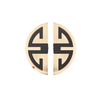 Λαβές για ντουλάπες και ντουλάπια, Νέος Κινέζικος Στυλ, Κράμα Ψευδάργύρου, Ηλεκτροπλατίωση, Μοντέλο 1533