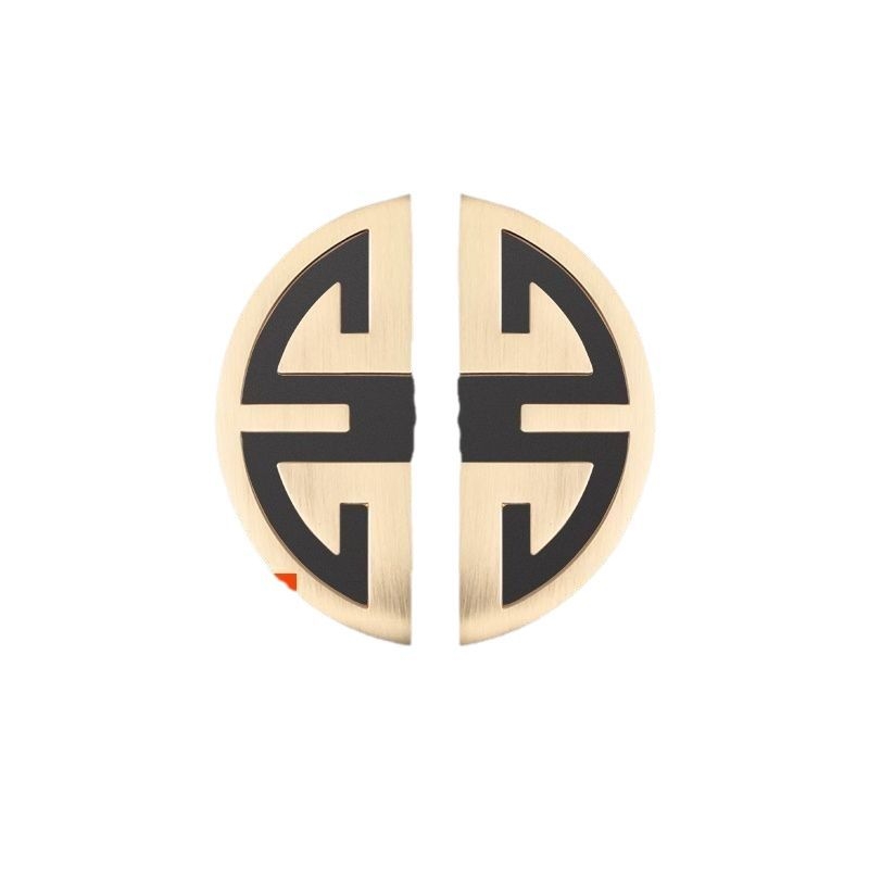 Λαβές για ντουλάπες και ντουλάπια, Νέος Κινέζικος Στυλ, Κράμα Ψευδάργύρου, Ηλεκτροπλατίωση, Μοντέλο 1533