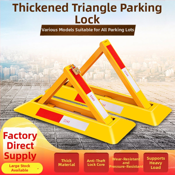 Χειροκίνητο κλείδωμα πάρκινγκ για γκαράζ με παχύτερο σταθερό στύλο