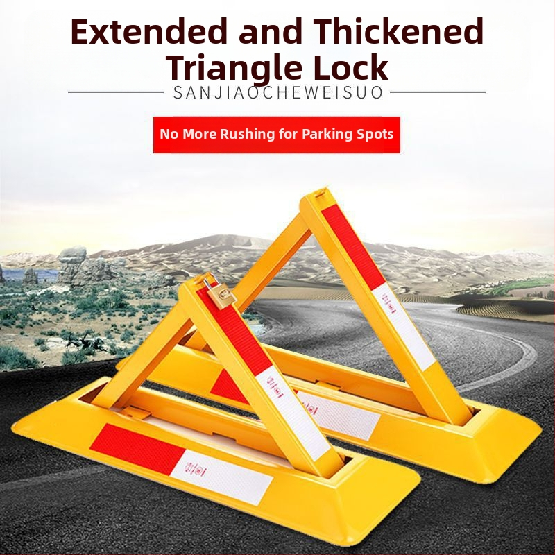 Χειροκίνητο κλείδωμα πάρκινγκ για γκαράζ με παχύτερο σταθερό στύλο