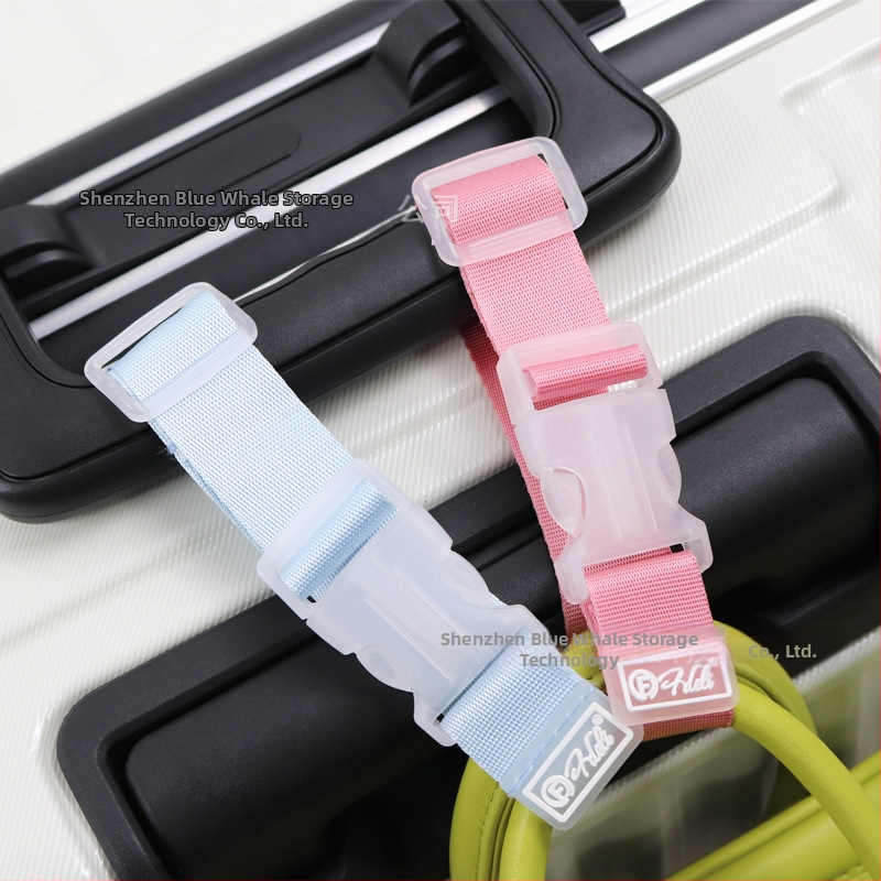 Bagažo kablio ir diržo komplektas, nailonas medžiaga, Blue Whale prekės ženklas, laisvalaikio kelionių stilius, ultralengvas, atsparus dėvėjimuisi