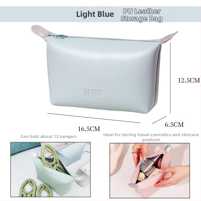 Πτυσσόμενη κρεμάστρα ταξιδιού για ρούχα - φορητός πλαστικός στεγνωτήρας ρούχων, σετ 8 τεμαχίων, μοντέρνος μινιμαλιστικός σχεδιασμός