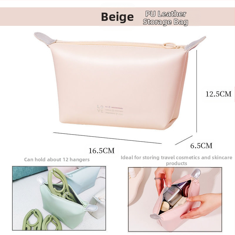 Πτυσσόμενη κρεμάστρα ταξιδιού για ρούχα - φορητός πλαστικός στεγνωτήρας ρούχων, σετ 8 τεμαχίων, μοντέρνος μινιμαλιστικός σχεδιασμός