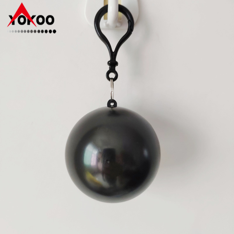 Vienkartinis lietaus pončas suaugusiems - nešiojamas, logotipo spausdinimas, svoris 50 g, audinio storis 0,015 mm