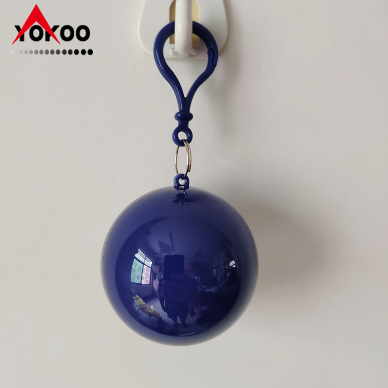 Vienkartinis lietaus pončas suaugusiems - nešiojamas, logotipo spausdinimas, svoris 50 g, audinio storis 0,015 mm